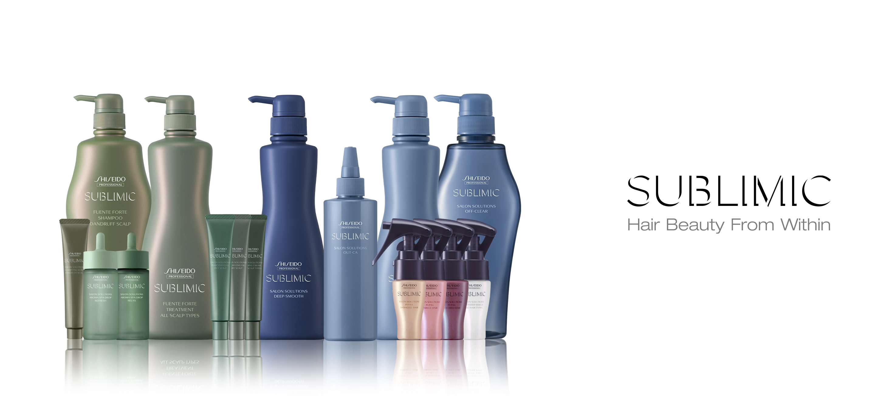Shiseido Professional's Sublimic Products